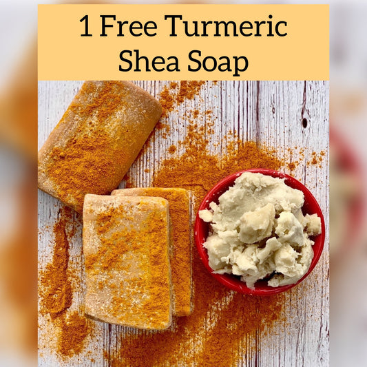 1 FREE TURMERIC SOAP ( LIMIT 1 PER CUSTOMER )